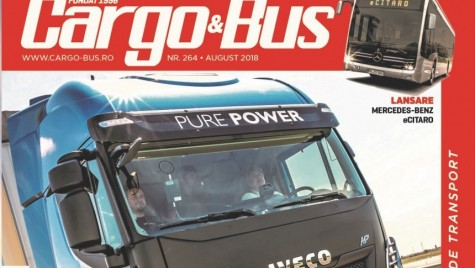 A apărut Cargo&Bus nr. 264, ediția iulie-august 2018