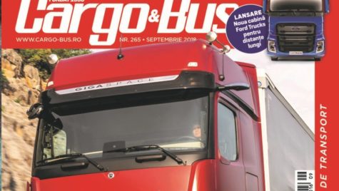A apărut Cargo&Bus nr. 265, ediția septembrie 2018