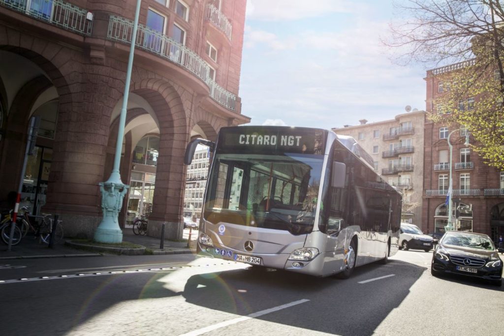 Citaro NGT alimentat cu CNG, testat în Bucureşti - Cargo & Bus