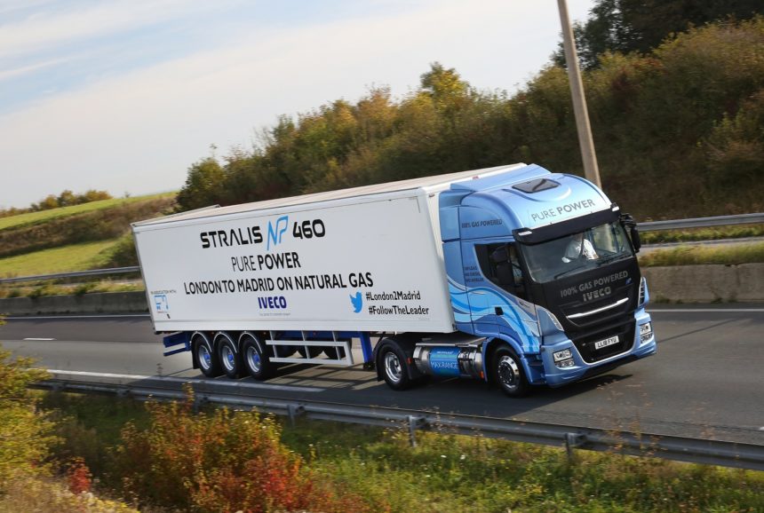 Iveco Stralis NP 460 LNG record