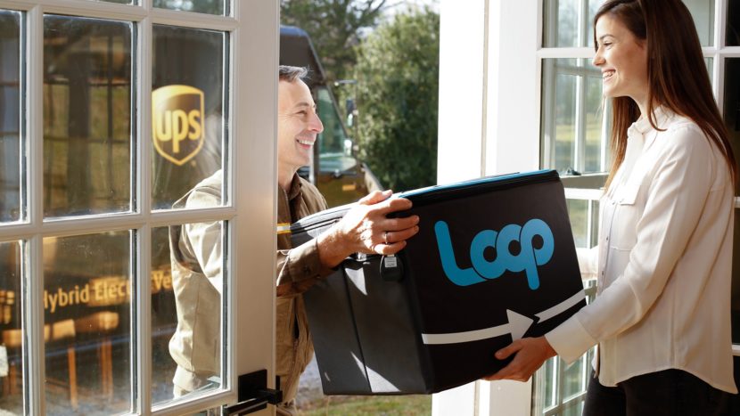 Loop ambalaj reutilizabil colete UPS