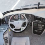 Test Scania Touring interior sofer
