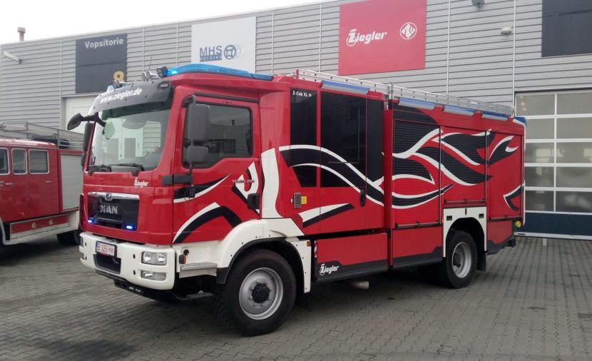 Ziegler va asambla masini de pompieri in Romania