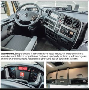 Renault T High 480 interior