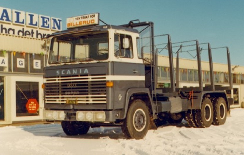 Primul camion Scania V8