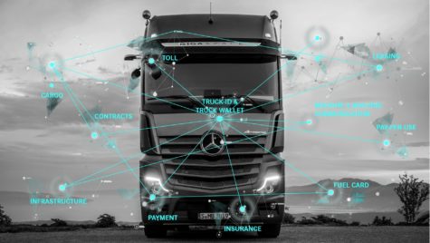 Daimler învață camioanele să facă plăți