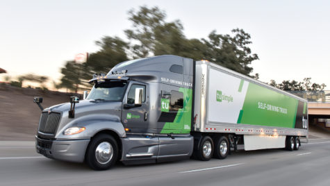 UPS investește în TuSimple, companie care dezvoltă camioane autonome