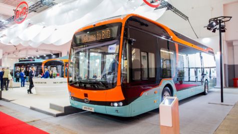 BYD a prezentat ”autobuzul viitorului” la Busworld