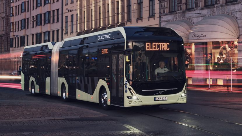 Volvo 7900 Electric Articulated BUsworld 2019