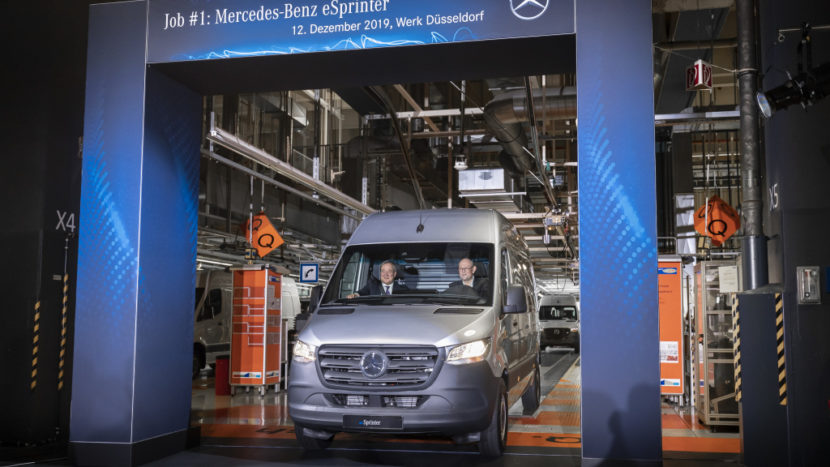 A început producția lui Mercedes-Benz eSprinter