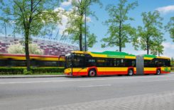 Primul autobuz electric articulat Solaris a intrat în operare