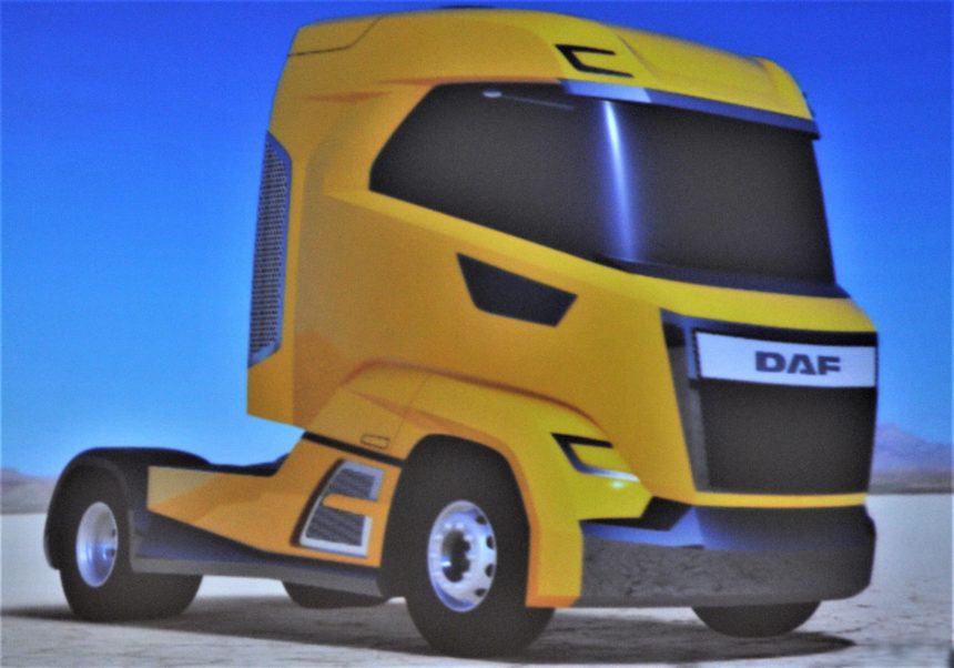 DAF renunță la cabina de camion plată