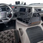 Scania G 410 LNG interior bord