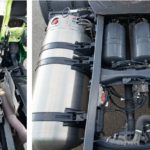 Scania G 410 LNG motor rezervoare