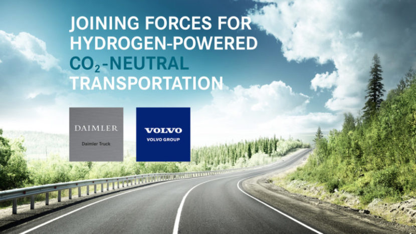 Volvo Group și Daimler Truck AG vor produce împreună celule de combustie pentru camioane