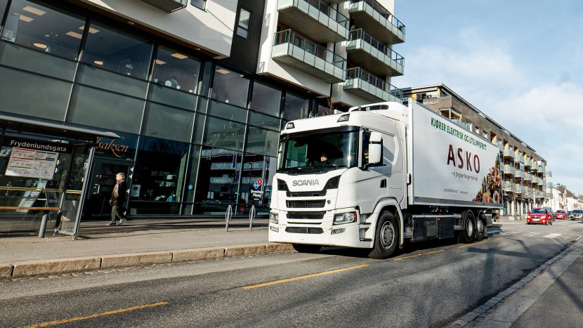 Scania va livra 75 de camioane electrice cu baterii în Norvegia