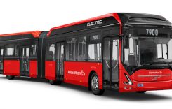 Volvo va livra 49 de autobuze articulate electrice
