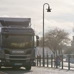 Camion electric cu baterii Scania în Danemarca