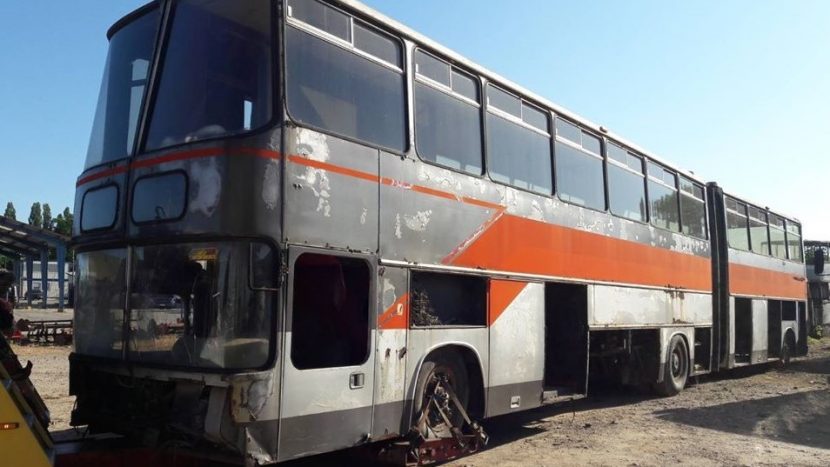 Cel mai neobișnuit autobuz Ikarus va fi restaurat