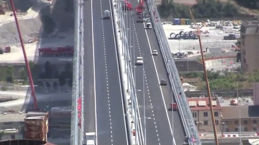 Noul pod din Genova va fi deschis traficului la 5 august