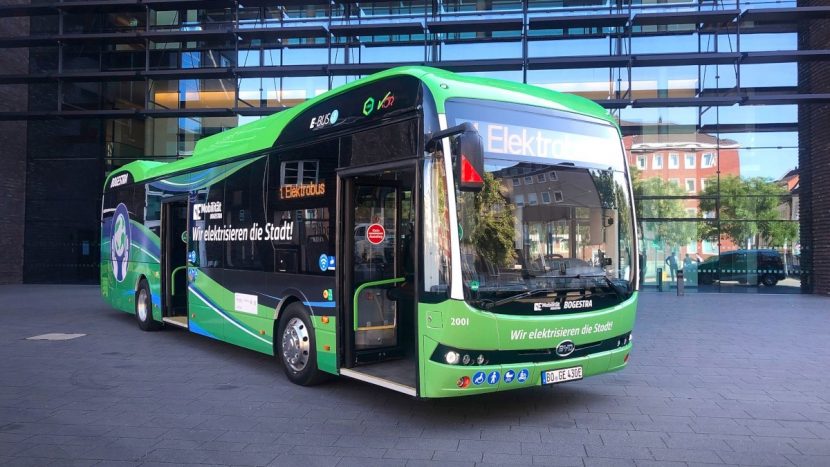 Primul autobuz electric BYD livrat în Germania