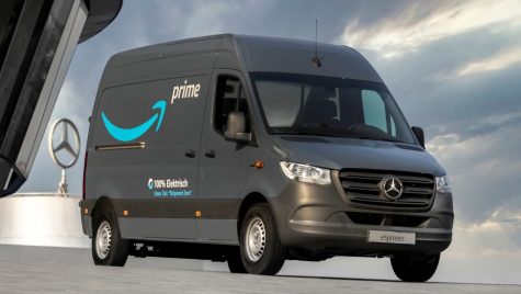 Amazon comandă peste 1.800 de vanuri electrice Mercedes