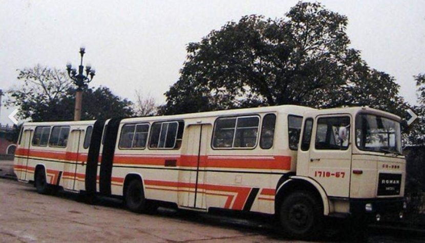 Cel mai ciudat autobuz, bazat pe un camion Roman