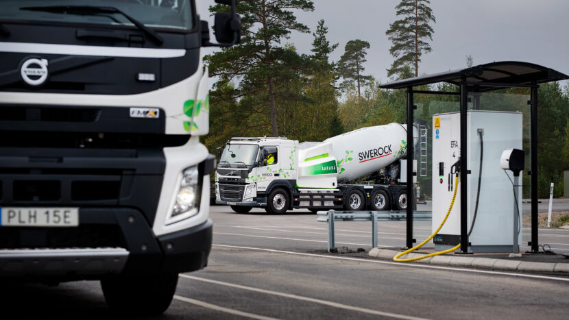 Volvo începe testarea camioanelor electrice pentru construcții în operațiuni reale