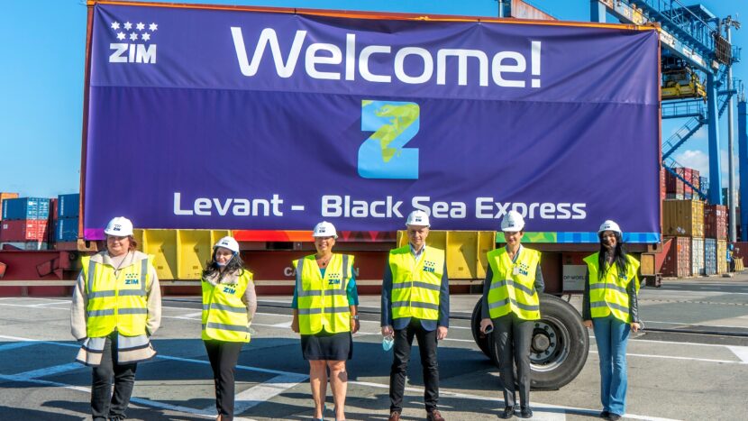ZIM a lansat noua linie maritimă Levant - Black Sea Express