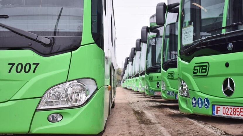 STB a recepționat toate cele 130 de autobuze Mercedes Citaro Hybrid