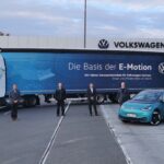 Camion lung alimentat cu LNG pentru logistica Volkswagen