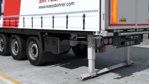 Video: Bară de protecție pliabilă Kässbohrer. Cum îi ajută pe șoferi?