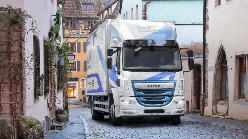 DAF LF Electric, camion de 19 tone pentru distribuție urbană