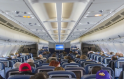 Transportul aerian de pasageri în declin