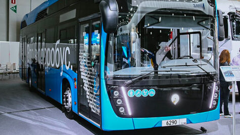 Kamaz prezintă primul model de autobuz cu pilă de combustibil
