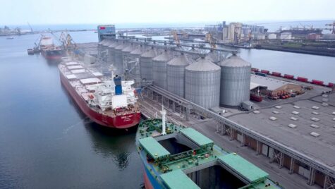 Cel mai mare trafic de mărfuri din istoria porturilor maritime din România a fost atins în 2021