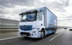 Primele camioane electrice eActros au ajuns în România
