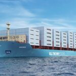Maersk a prezentat primul său vas portcontainer care funcţionează cu metanol verde